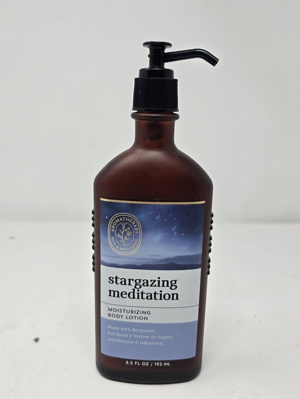 Bath Body Works 6.5 Oz Aromatherapy Stargazing Meditation Body Lotion